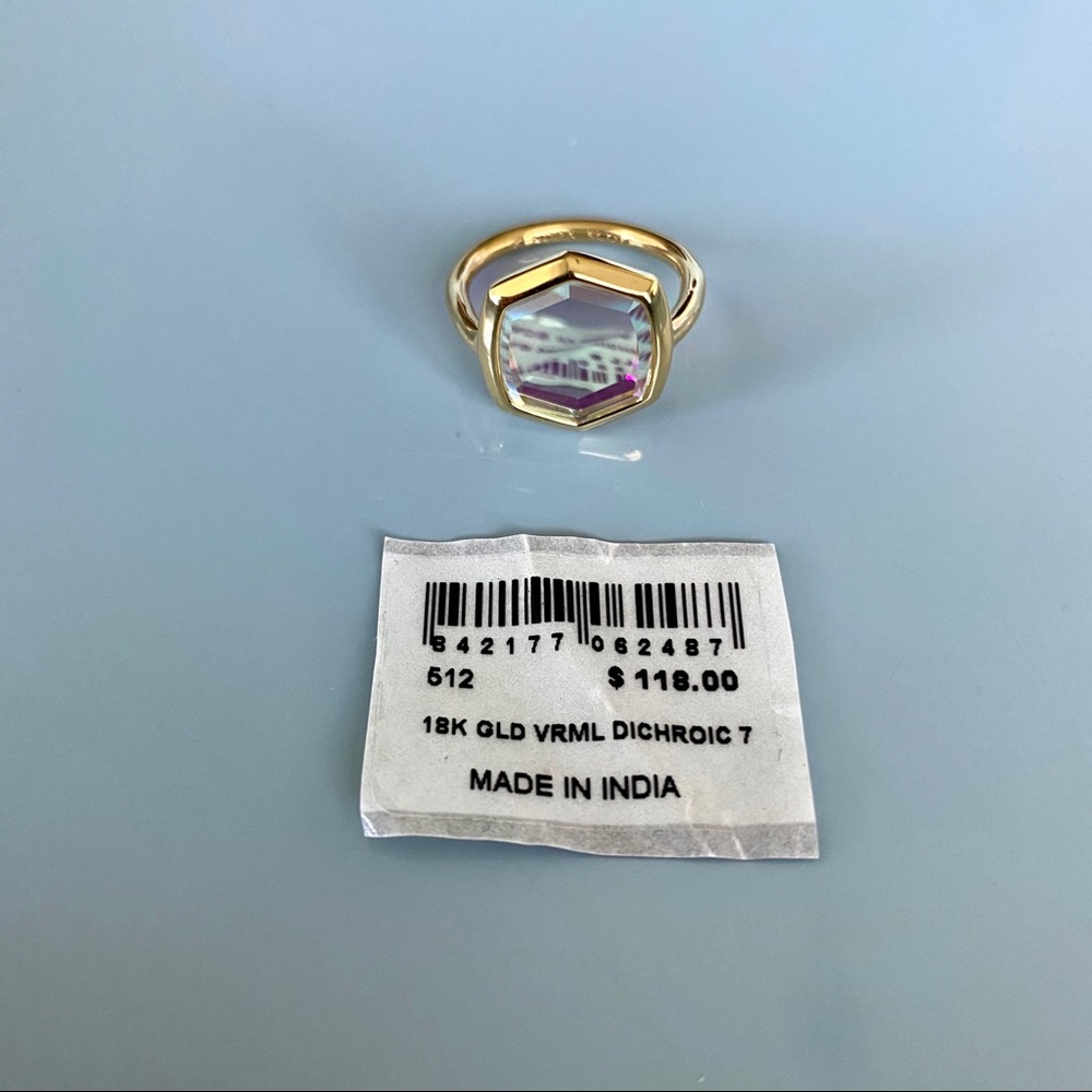 [SOLD] Kendra Scott Davis 18k Gold Vermeil Ring
